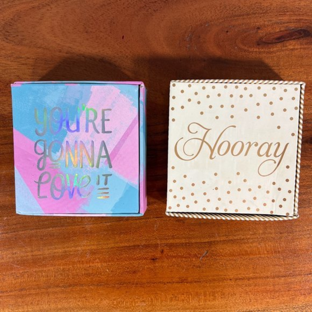 ⭐️4 for 20⭐️ NORDSTROM Gift Present Money Boxes (2PK)‎